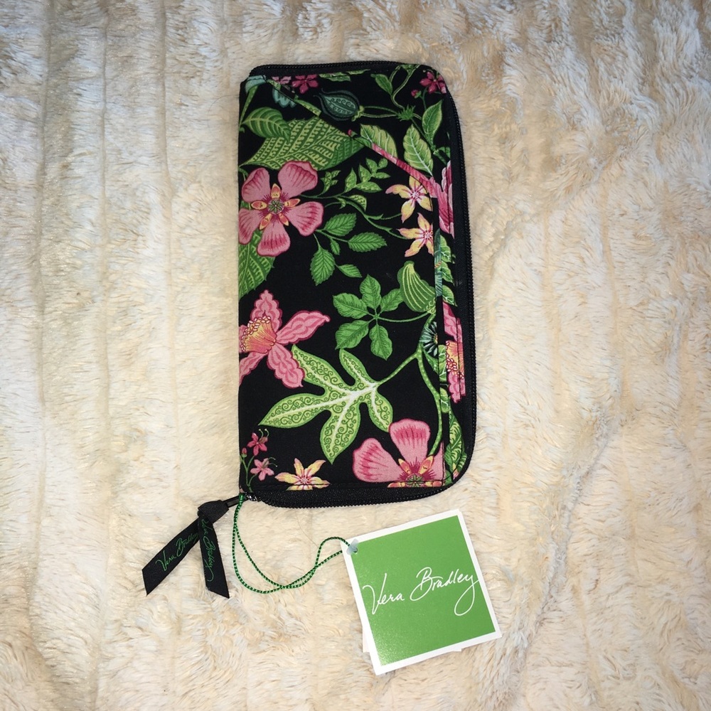 NWT HTF VERA BRADLEY BOTANICA TRAVEL ORGANIZER ♥️